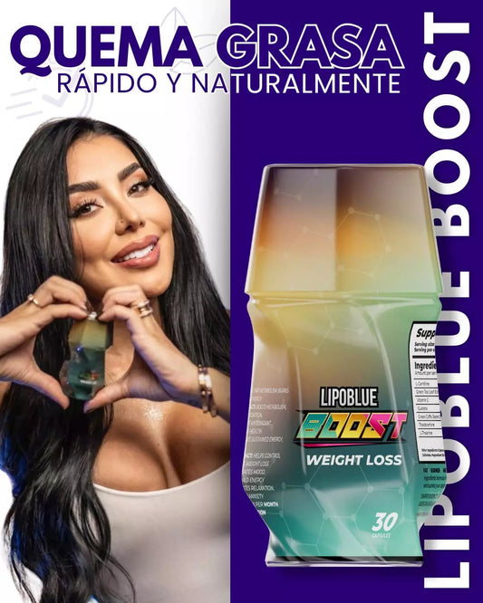 CÁPSULAS LIPOBLUE BOOST
